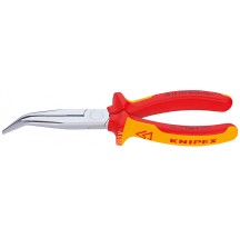 Pince demi-ronde bec courbe 1000V Knipex